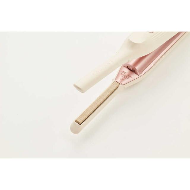 B next　モバイルヘアアイロン radiant 6mm 140℃〜180℃ 充電式(コードレス) ホワイト　PC-01WH_2
