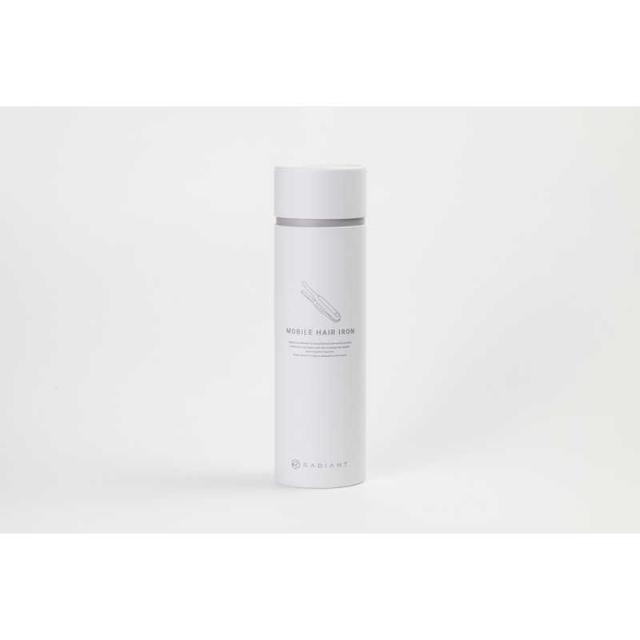 B next　モバイルヘアアイロン radiant 6mm 140℃〜180℃ 充電式(コードレス) ホワイト　PC-01WH_6