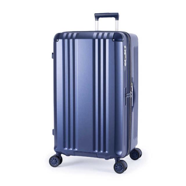 A.L.I　スーツケース ジッパータイプ デカかるEdge2 宿泊目安：7〜9日間 [TSAロック搭載 / 98L] マットメタルネイビー　ALI-090TL-28W