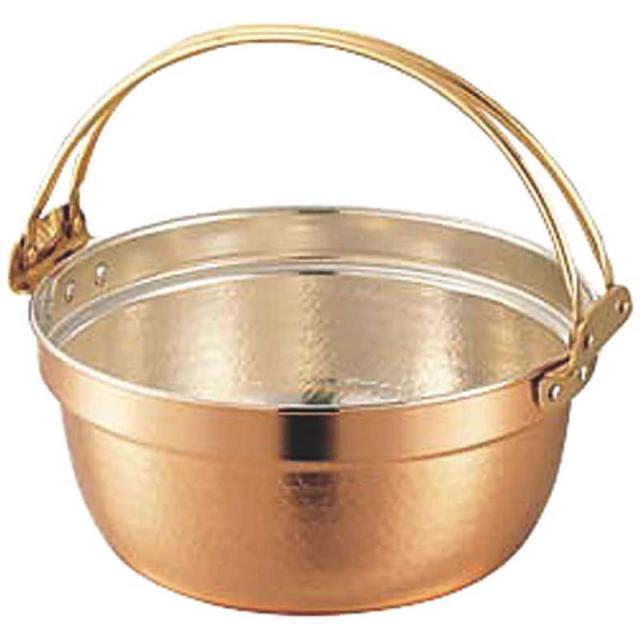 カンダ　SW 銅料理鍋 ツル付 48cm(29.5L)　017067