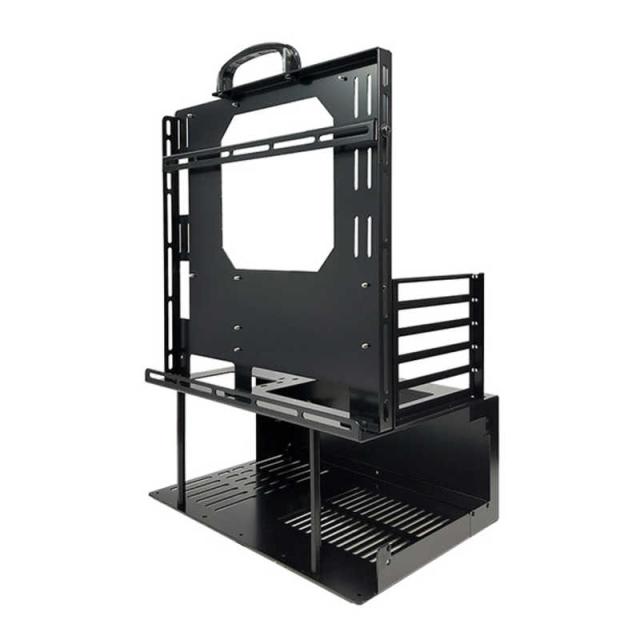 長尾製作所 PCケース オープンフレーム ver.micro-ATX ブラック