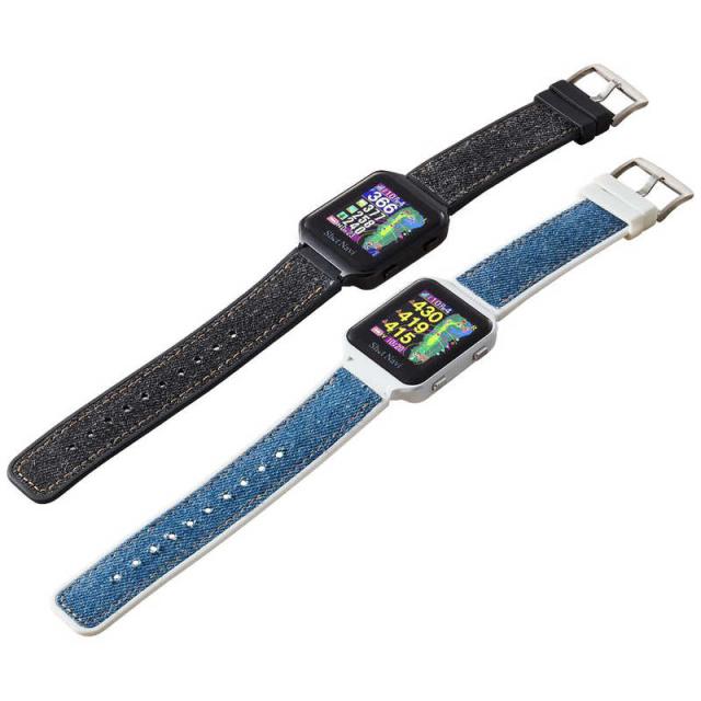 ショットナビ 腕時計型ゴルフ用GPSナビ AIR EX ホワイト