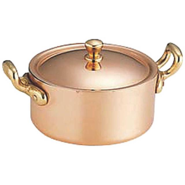 カンダ　銅 プチパン 両手付 12cm(530cc)　010069