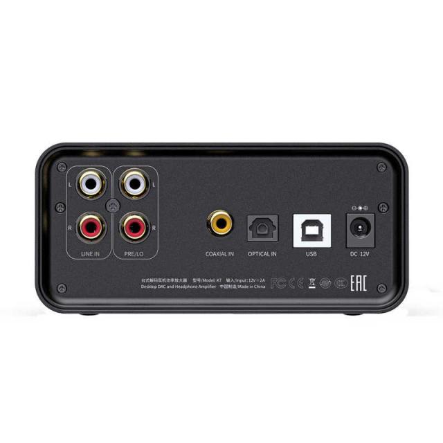 FIIO ヘッドホンアンプ [ ハイレゾ対応 / DAC機能対応 ] FIO-K7-Bの