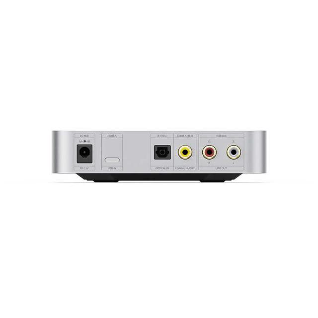 FIIO 据置型ヘッドホンアンプ Silver ［ハイレゾ対応 /DAC機能