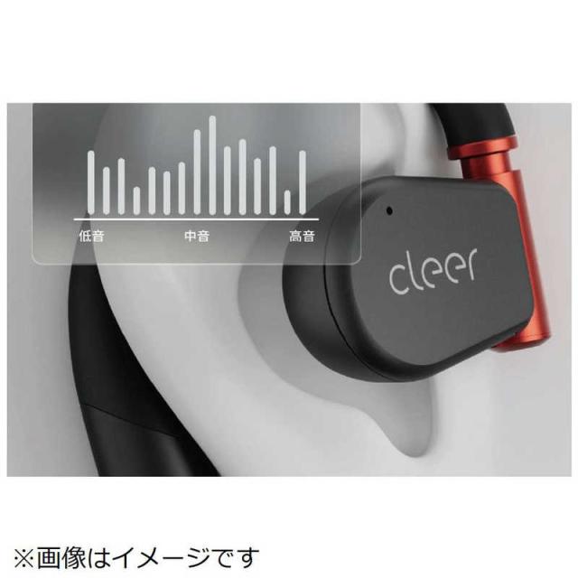 イヤホン cleer ARC3 Music pro Cleer ARC3 Music Pro Black オープンイヤー ワイヤレスイヤホン