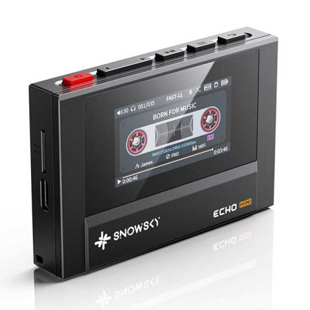 FIIO　Snowsky ECHO MINI ［ハイレゾ対応 / 8GB］ Black　FIO-SSEMINI-B_1