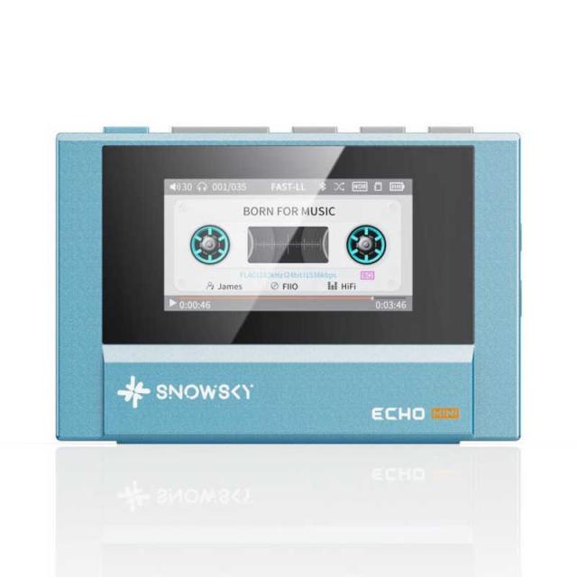 FIIO　Snowsky ECHO MINI ［ハイレゾ対応 / 8GB］ Sky Blue　FIO-SSEMINI-L