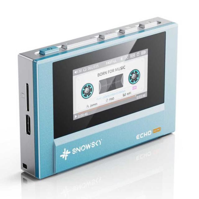 FIIO　Snowsky ECHO MINI ［ハイレゾ対応 / 8GB］ Sky Blue　FIO-SSEMINI-L_1