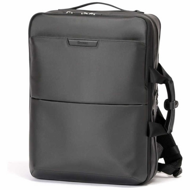 BERMAS 3WAYビジネスリュック バックパック 衣類収納ポケット付 容量拡張タイプ PC収納15インチ対応 DULITE FLEX ブラック 60645の通販は