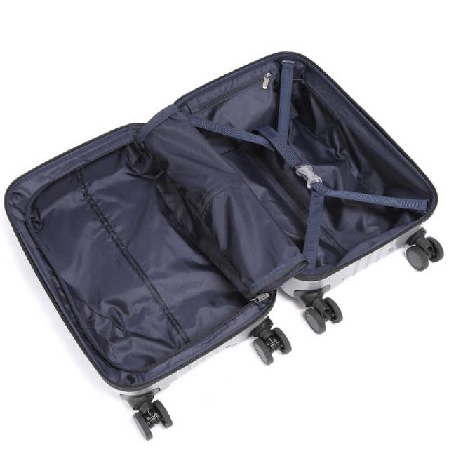 BERMAS ストッパー付 ハードスーツケース Sサイズ 機内持ち込み 宿泊