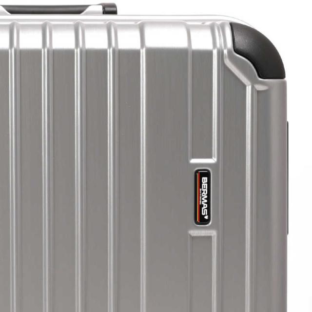 BERMAS フレームタイプ ハードスーツケース 静音ストッパーキャスター