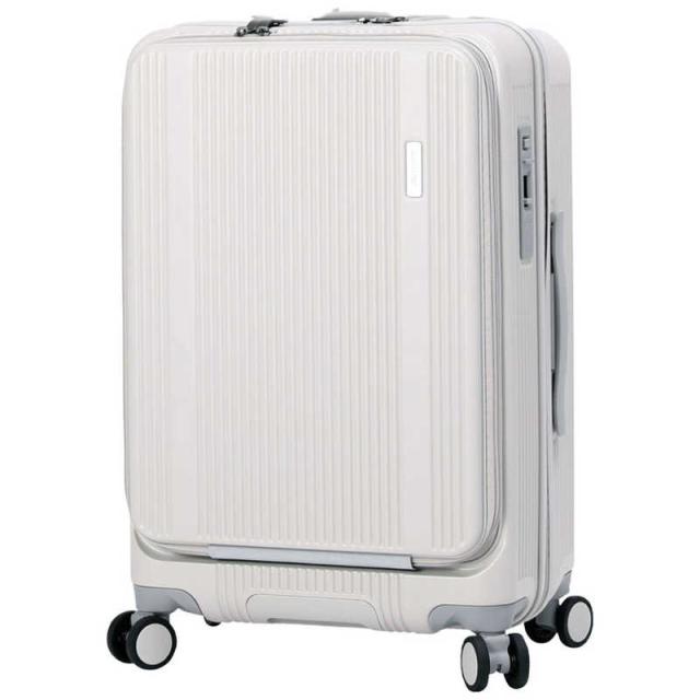 BERMAS　静音キャスター ストッパー付 フロントオープンキャリー 無料預け入れ Mサイズ Travel Smart ［TSAロック搭載］ アイボリーホワイト　60551_16