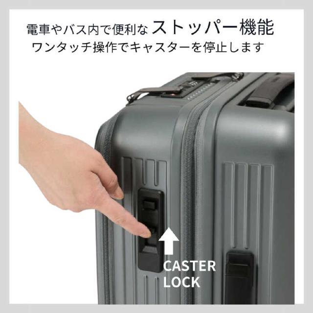 BERMAS　バーマス スーツケース INTER CITY BS フロントオープンファスナー Sサイズ 宿泊目安：2泊〜3泊 [TSAロック搭載 / 37L] マットブラック　60555_12