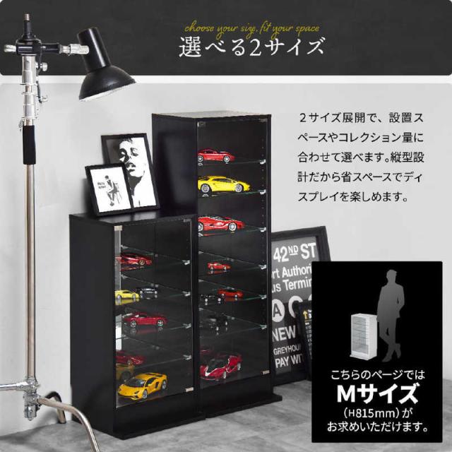 BBファニシング　コレクションケース ※Mサイズ(W43×D34×H81.5cm) ブラック　ONLS0416MOBLK_3