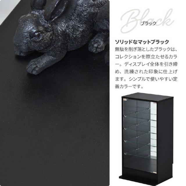 BBファニシング　コレクションケース ※Mサイズ(W43×D34×H81.5cm) ブラック　ONLS0416MOBLK_17