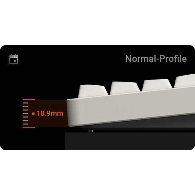 NUPHY Node75 メカニカルキーボード・Ansi・Blush Maxo軸(静音リニア