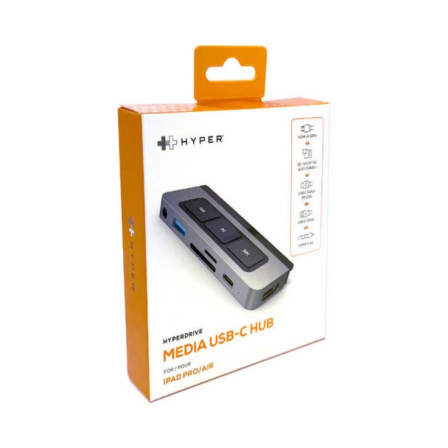 ROA　ドッキングステーション ［USB-C オス→メス カードスロットｘ2 / HDMI /φ3.5mm / USB-A / USB-C］ USB Power Delivery対応　HP-HD