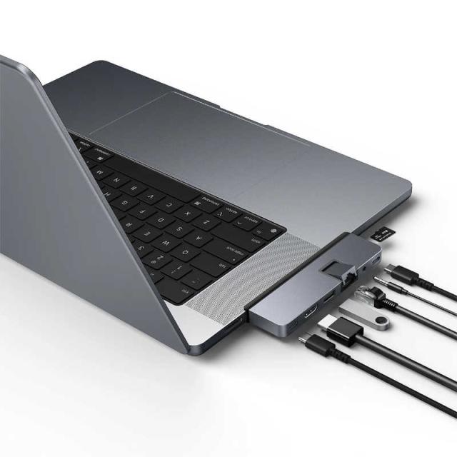 ROA　HyperDrive 7 in 2 USB-C Hub for MacBook Pro 2016-2021 スペースグレイ　HP-HD575-G_5