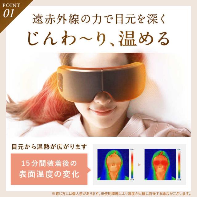 日創プラス　NIPLUX EYE RELAX S ニップラックスアイリラックスエス ホワイト　NP-ERS24W_6