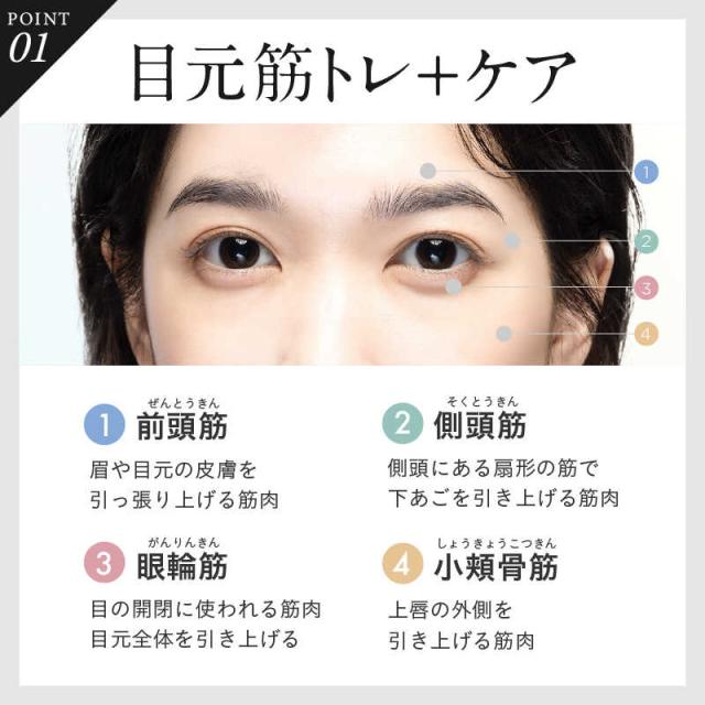 日創プラス EMS EYE LIFT セット品 NP-EEL25-S1の通販はau PAY