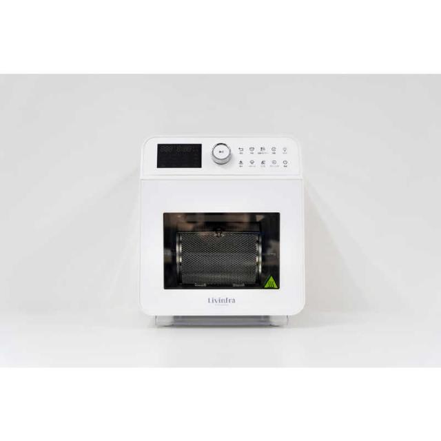 Livinfra スチームノンフライヤー finom LVF-SNF-W 特典付）Livinfra スチームノンフライヤー finom フィノム
