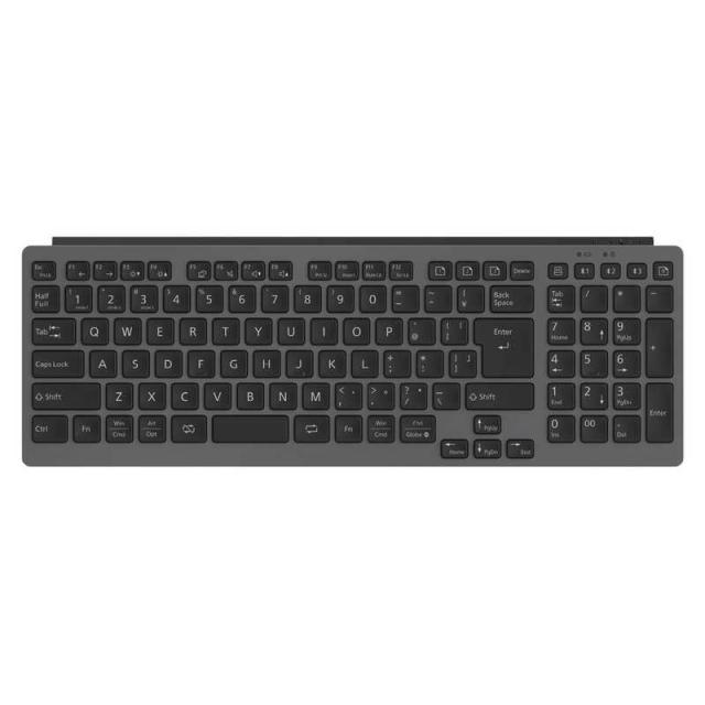 富士通　FUJITSU　FMV Comfort Keyboard KB800 ［ワイヤレス / Bluetooth・USB］ ブラック　FMVKB800T1