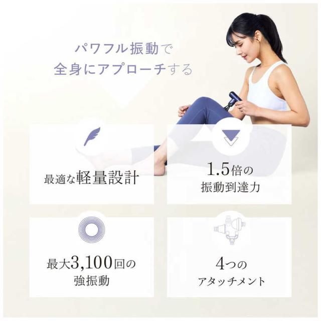 WAVEWAVE　FASCIAL RELEASE GUN ピンク　WAVE2301-GL-PK