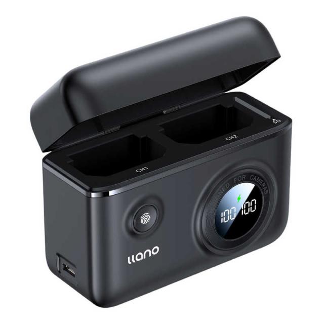 LLANO　デュアル カメラバッテリー急速充電器 NP-FZ100用　CHARGER-NP-FZ100