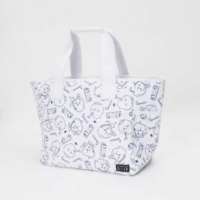 ちいかわGOLF　ちいかわゴルフ ロッカーバッグ パター総柄 [W40×H34×D22cm] ホ 【返品交換不可】ワイト　2409-CKG023WH00