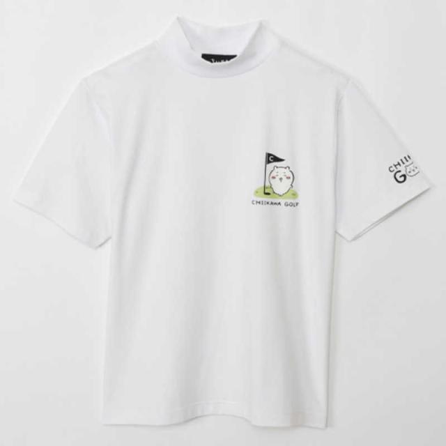 ちいかわGOLF　男女兼用 ちいかわゴルフ モックネックTシャツ ちいかわグリーン [ユニセックス /Mサイズ] ホワイト 【返品交換不可】　2409-CKG037WH03の通販は 5,423円