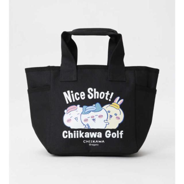 ちいかわGOLF　ゴルフ用品 ちいかわゴルフ カートバッグ ナイスショット ブラック　2605-CK405
