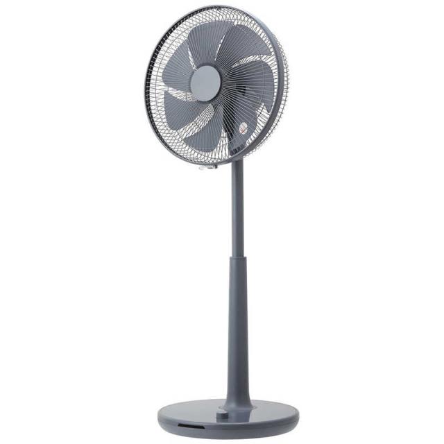 シィーネット　扇風機 ハイポジ温度センサーDCリビング扇 グレー 35cm　CFDH407GY