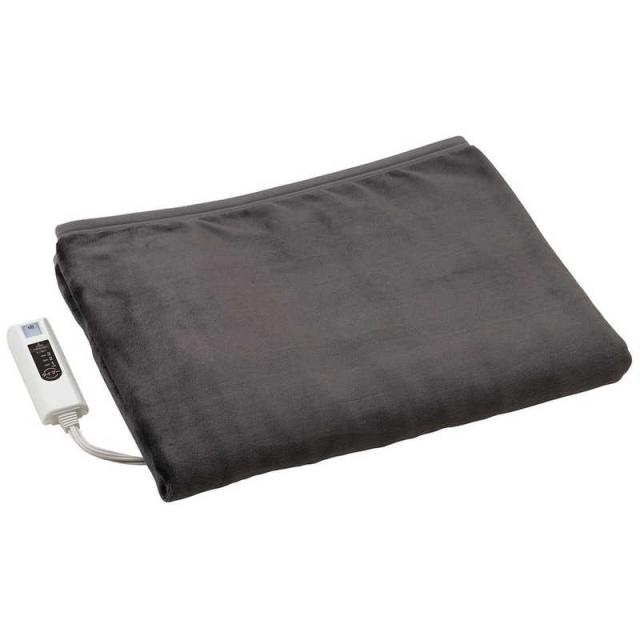 シィーネット　電気しき毛布 フランネル [ 140×80cm / 敷毛布 ] ダークグレー　CDMS305GY