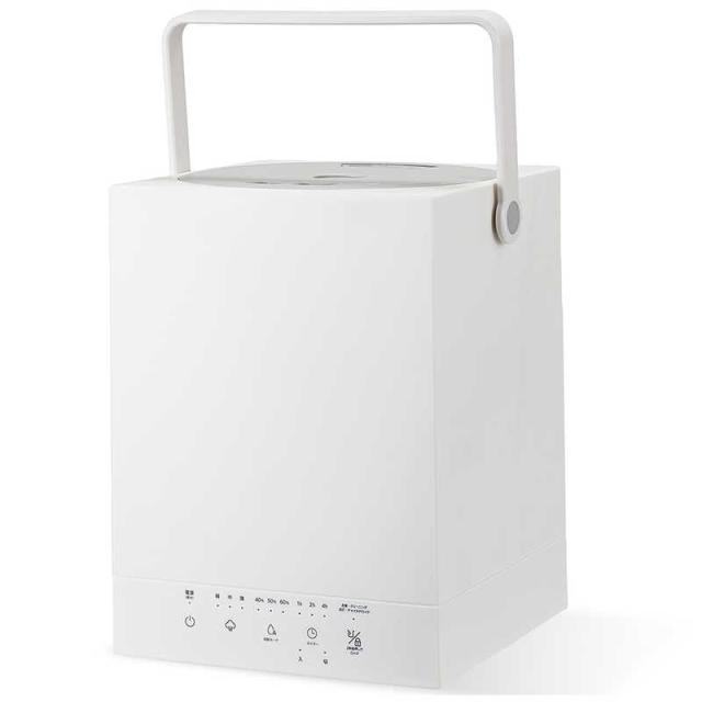 ORIGINALBASIC 加湿器 スチーム式 木造10畳 鉄筋17畳 ホワイト OB-SH01