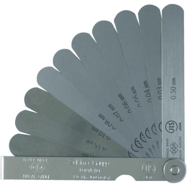 永井ゲージ製作所　JIS規格すきまゲージ　75A13