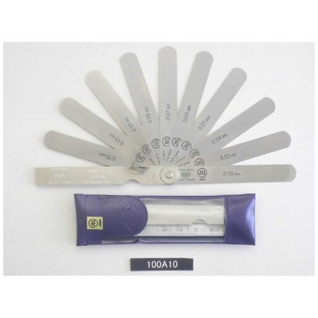 永井ゲージ製作所　JIS規格すきまゲージ　100A10の通販は 8,300円