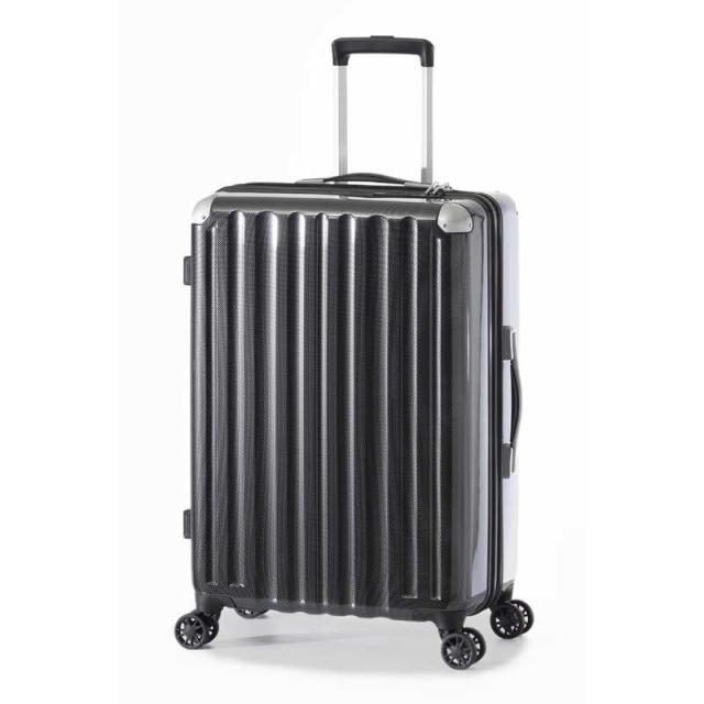 A.L.I　ハードキャリー カーボンブラック [TSAロック搭載 /66L /5泊〜1週間]　ALI-6008-24
