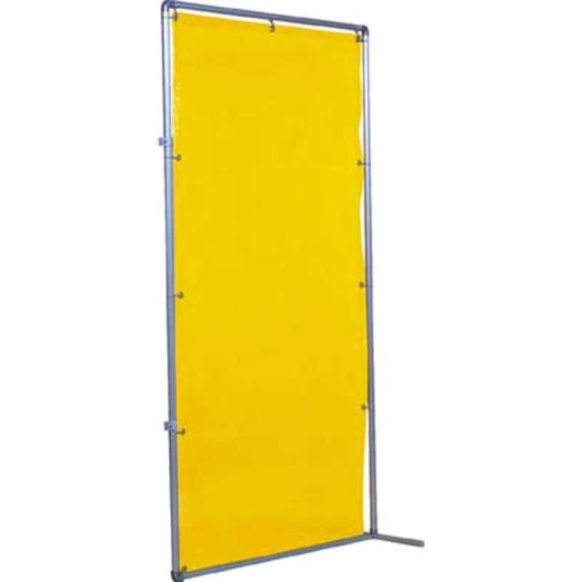 吉野　遮光フェンスアルミパイプ 1×2 接続固定 イエロー　YS12JFYの通販は 23,985円