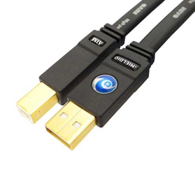 エイム電子　PCオーディオUSBケーブル ブラック　UAC-F020の通販は