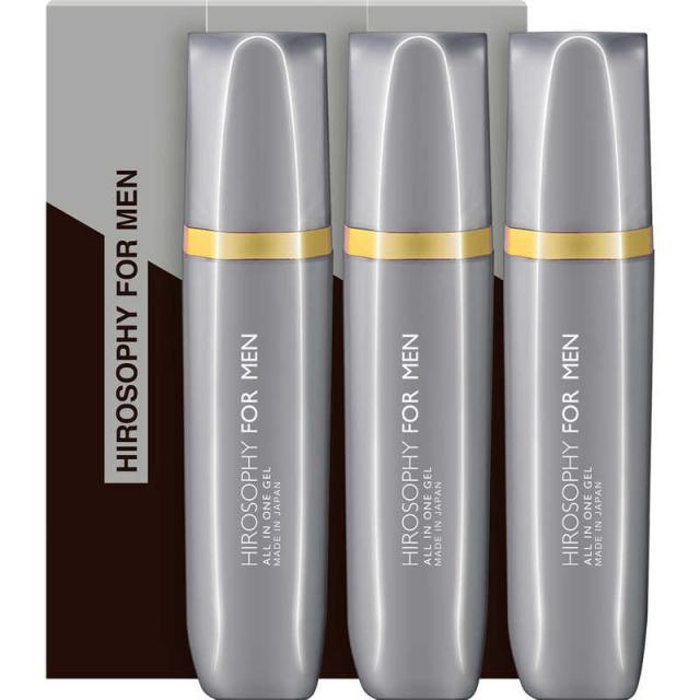 ヒロソフィー　フォーメン オールインワンジェル 100ml×3本セット