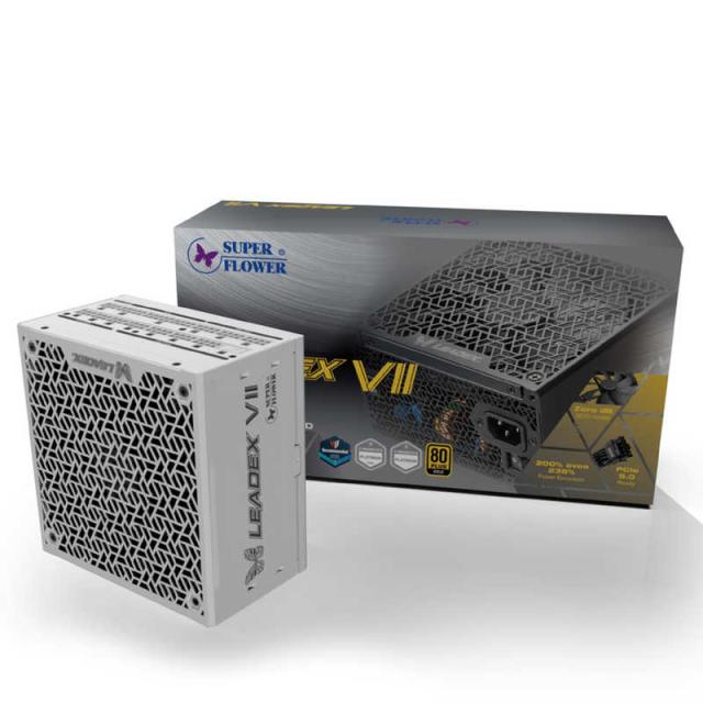 SUPERFLOWER PC電源 LEADEX VII GOLD(SF-1000F14XG WT)［1000W /ATX