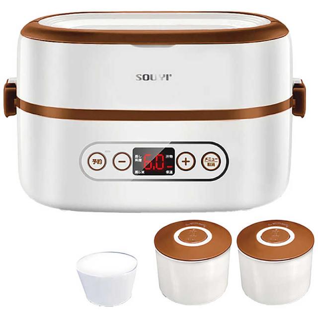 ソウイジャパン　マルチ炊飯器 1合 ホワイト　SY-110
