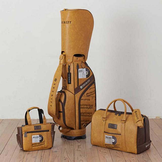 レゴリス ゴルフ用品 シェリフ キャディバッグ 9.5型 SHERIFF MUSTARD