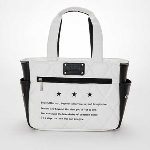 グレンコーポレーション　ゴルフ用品 ラウンドポーチ VALIANT WHITE×BALCK　VAC-001RP