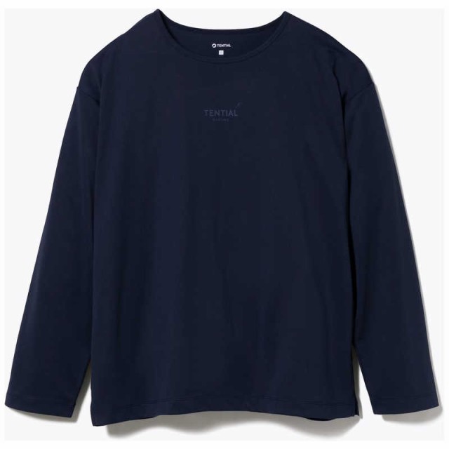 TENTIAL　Dry(ドライ) レディース Tシャツ(長袖)-23SS(Mサイズ) BAKUNE(バクネ) ネイビー　100202000008