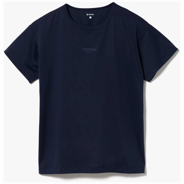 TENTIAL　Dry(ドライ) レディース Tシャツ(半袖)-23SS(Mサイズ) BAKUNE(バクネ) ネイビー　100204000012