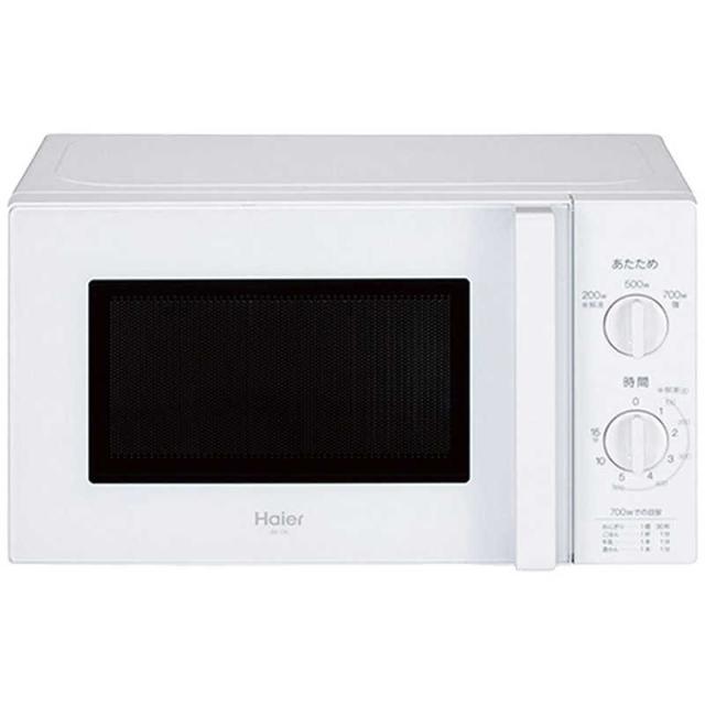 ハイアール　電子レンジ 17L ターンテーブル 簡単操作 60Hz(西日本専用) ホワイト　JM-17K-60(W)