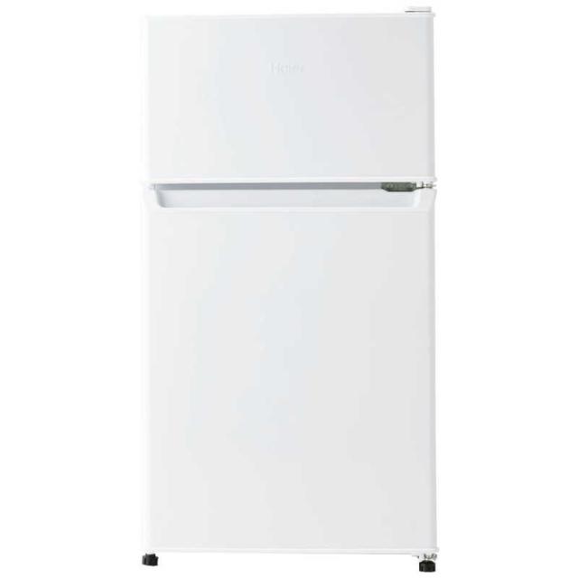 ハイアール　冷蔵庫 2ドア 87L 右開き 直冷式 幅45.2cm ホワイト　JR-9A-W