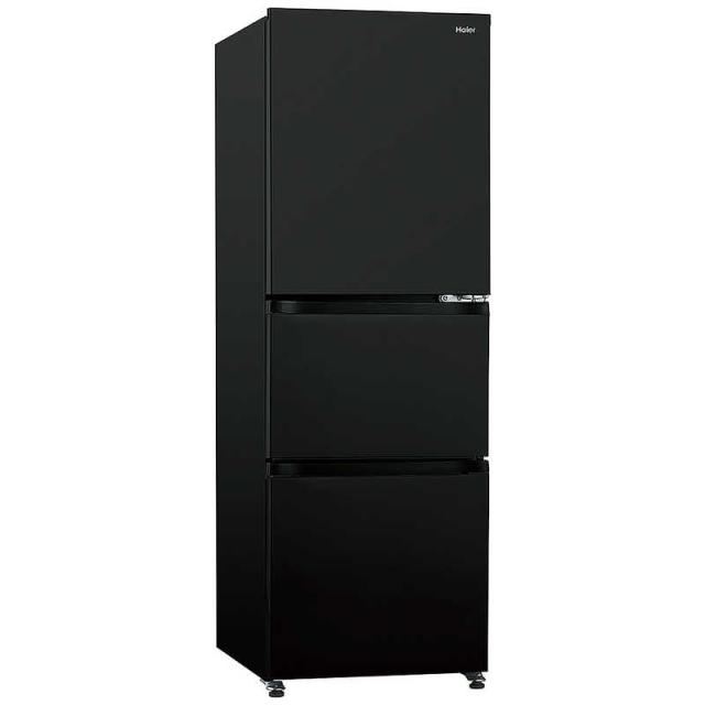 ハイアール 冷蔵庫 3ドア 幅54cm 286L 右開き チャコールブラック JR